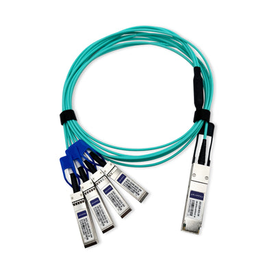 100GBase-AOC QSFP28 to 4xSFP28 AOC 850nm MMF
