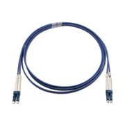 Armoured Fibre Optic Duplex OS2 Singlemode LSZH Patch Cable
