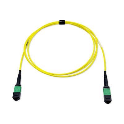Fibre Optic OS2 Singlemode, 12-fibre, MPO to MPO Female Patch Cable