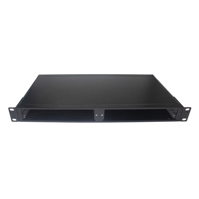 LGX Box 2-Module Slot 1U 19'' Rack Chassis w/blanking panels