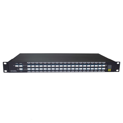 40CH DWDM MUX/DEMUX in 19’’Rack, with Monitor and 1310nm EXP Ports, CH21-60