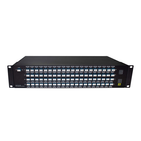 80CH DWDM MUX/DEMUX in 19’’Rack, with Monitor and 1310nm EXP Ports
