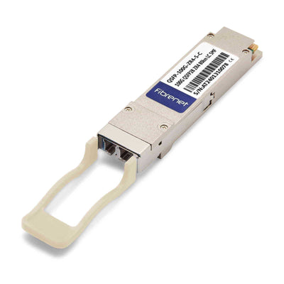 100GBASE ER4 QSFP28 Transceiver, LC, SMF, 40km with FEC, DOM (Industrial Temp: -40 to 85°C)