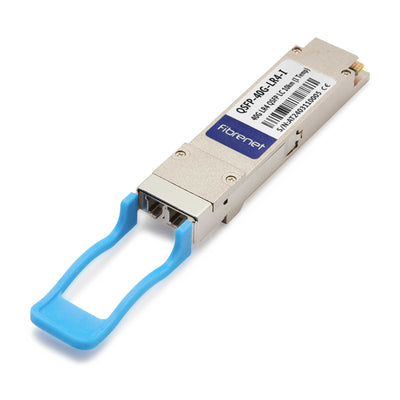 40GBASE-LR4 QSFP OTN Transceiver, LC, 10km DOM (Industrial Temp: -40 to 85°C)