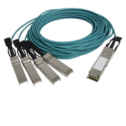 QSFP-4X10GAC10M-RF - QSFP to 4xSFP10G ActveCopper Splitter Cable, 10m REMANUFACTURED - QSFP-4X10G-AC10M=