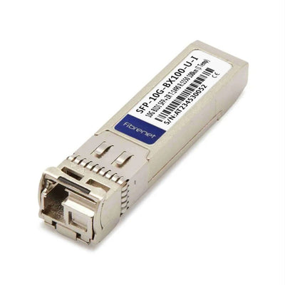 10G BIDI SFP+ZR, Tx: 1490nm EML, Rx: 1550nm APD, SMF 100km, DOM (Industrial Temp: -40 to 85°C)