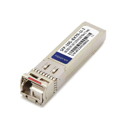 10G BIDI SFP+ZR, Tx: 1270nm DFB, Rx: 1330nm, 70km, DOM (Industrial Temp: -40 to 85°C)