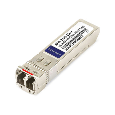 10GBASE-ER SFP+ Module SMF 1550nm 40km DOM (Industrial Temp: -40 to 85°C)