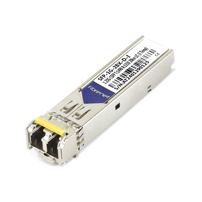 1.25G DUAL BIDI CSFP, Tx: 1490nm, Rx: 1310nm, SMF, 20km, LC, DOM (Industrial Temp: -40 to 85°C)
