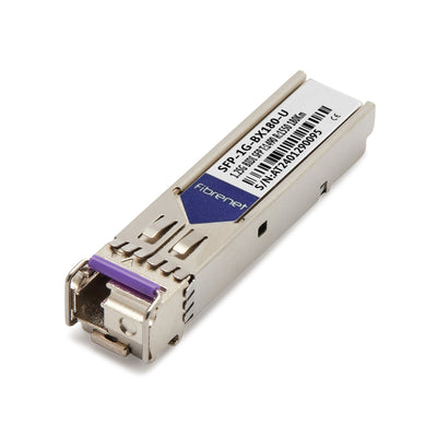 1.25G BIDI SFP, Tx: 1490nm DFB, Rx: 1550nm, 180km, DOM