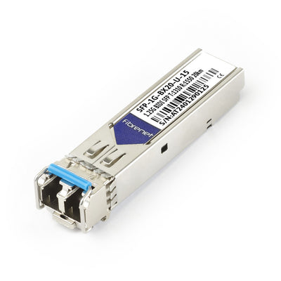 1.25G BIDI SFP, Tx: 1310nm, Rx: 1550nm, LC, 20km, DOM