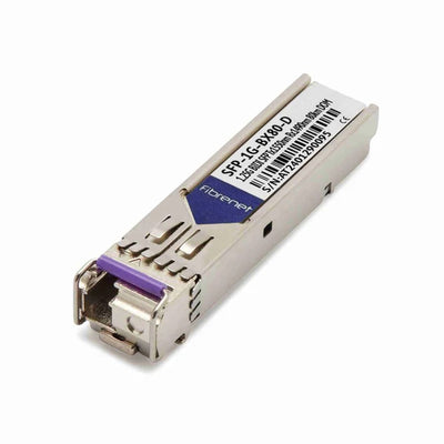 1.25G BIDI SFP, Tx: 1550nm DFB, Rx: 1490nm, 80km, DOM