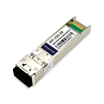 25GBASE-ER SFP28 Module 1310nm DML, APD Rx SMF 40km DOM