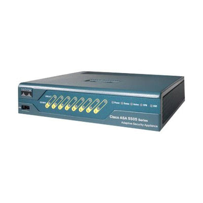 ASA5505-K8-RF - ASA 5505 Appliance w/SW, 10 Users, 8 pts, DES REMANUFACTURED - ASA5505-K8