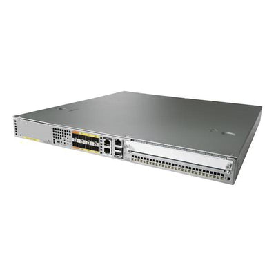 ASR1001X-20G-K9-RF - 20G BaseBundle, K9, AES, Built-in 6x1G, 2x10G REMANUFACTURED - ASR1001X-20G-K9