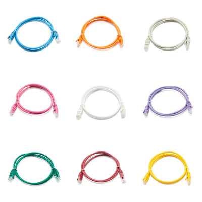 Cat6a Ethernet Patch Cable, Shielded FTP, Latch Protection Boot