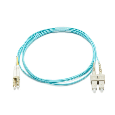 Fibre Optic Multimode OM4 LC-SC PVC Patch Cable - 7M
