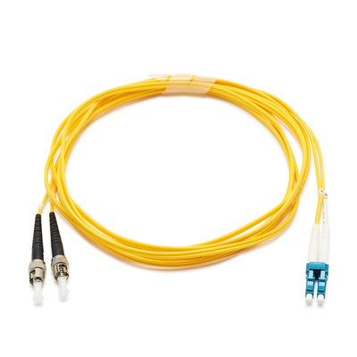 Fibre Optic Singlemode OS2 LC-ST PVC Patch Cable - 1M