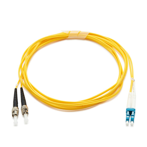 Fibre Optic Singlemode OS2 LC-ST PVC Patch Cable - 5M