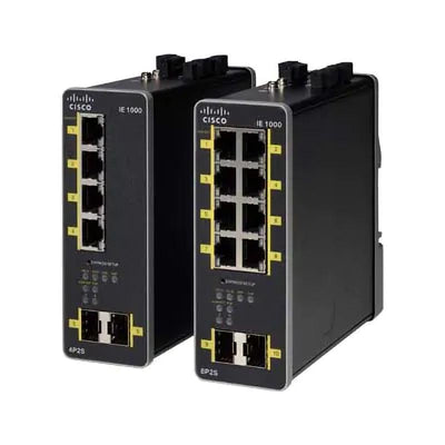 IE-1000-6T2T-LM-RF - IE-1000 GUI based L2 switch, 8 FE copper ports REMANUFACTURED - IE-1000-6T2T-LM