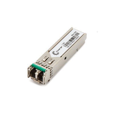 CWDM XXXXnm SFP Gigabit Ethernet and 1G/2G FC, 80km.  Please call for wavelength specification and vendor compatibility.