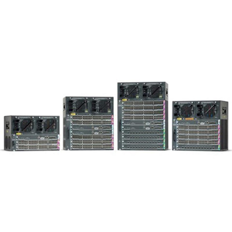 WS-C4510R+E-RF - Catalyst4500E 10 slot chassis for 48Gbps/slot REMANUFACTURED - WS-C4510R+E