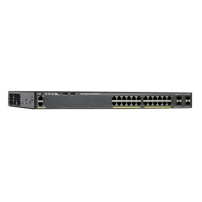 WS-C2960X-24PSL-RF - Catlyst 2960-X 24GigE PoE 370W 4x1G SFP LANBase REMANUFACTURED - WS-C2960X-24PS-L