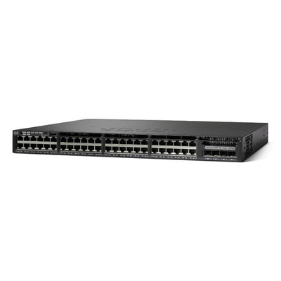 WS-C3650-48FS-E-RF - Cisco Catalyst 3650 48ptFullPoE 4x1G UplinkIPSvs REMANUFACTURED - WS-C3650-48FS-E