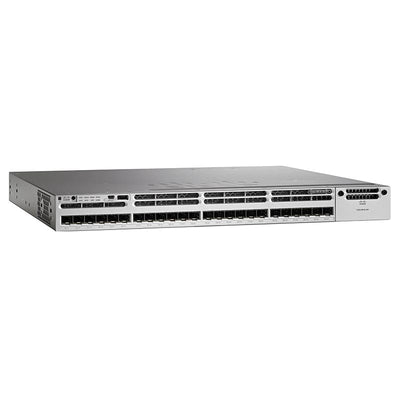 WS-C3850-24XS-S-RF - Cat 3850 24 Port 10G Fiber Switch IP Base REMANUFACTURED - WS-C3850-24XS-S