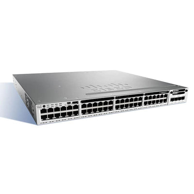 WS-C3850-48T-S-RF - Cisco Catalyst 3850 48 Port Data IP Base REMANUFACTURED - WS-C3850-48T-S