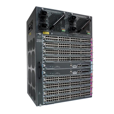 WS-C4510R+E-RF - Catalyst4500E 10 slot chassis for 48Gbps/slot REMANUFACTURED - WS-C4510R+E